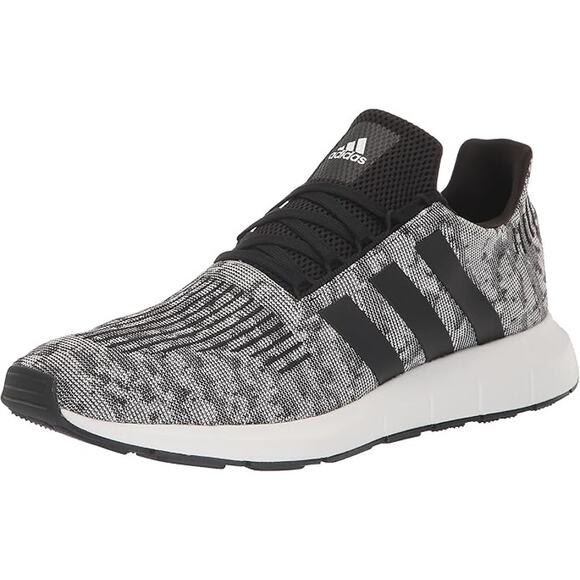 NWT adidas Men's Swift Run 1.0 Sneaker, Core Black/CoreBlack/White, 8 - Picture 1 of 7